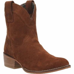 Dingo® Ladies Whiskey Brown Tumbleweed Western Bootie DI561-BN130