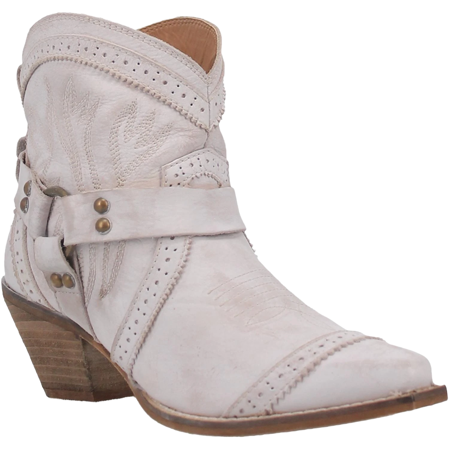 Dingo® Ladies Off White Gummy Bear Western Bootie DI747-WH7 1 Dingo® Ladies Off White Gummy Bear Western Bootie DI747-WH7