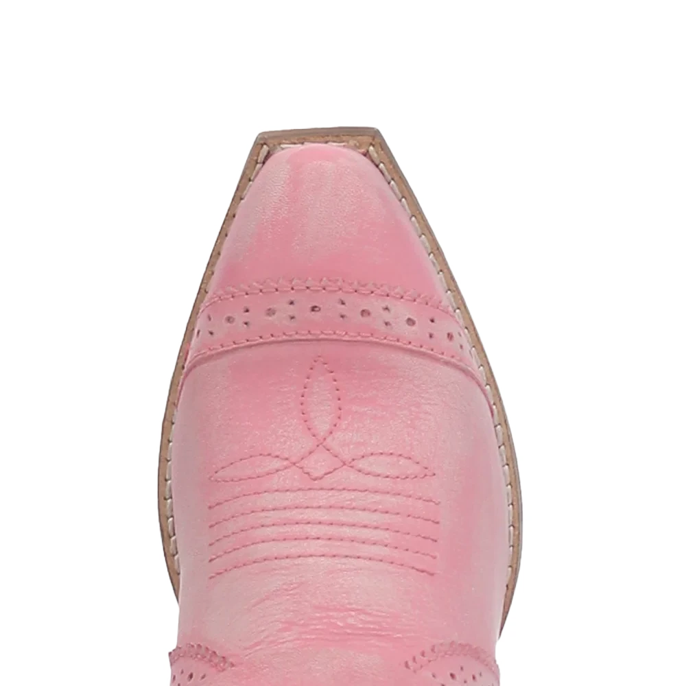 Dingo® Ladies Gummy Bear Pink Western Bootie DI747-PNK 2 Dingo® Ladies Gummy Bear Pink Western Bootie DI747-PNK - Image 2