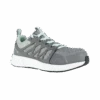 Reebok Ladies Athletic Fusion Flexweave Grey/Mint Green Work Shoes RB316