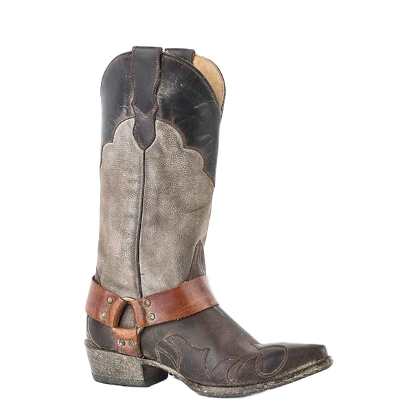 Stetson Ladies Jade Washed Wing Brown And Gray Boots 12-021-6105-1133 1 Stetson Ladies Jade Washed Wing Brown And Gray Boots 12-021-6105-1133