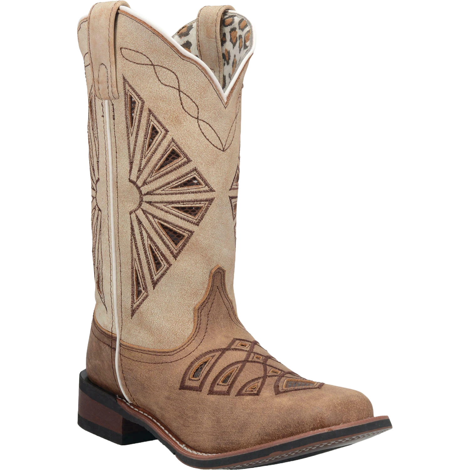 Laredo Ladies Kite Days Brown Leather Boots 5821 1 Laredo Ladies Kite Days Brown Leather Boots 5821