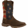 Durango® Ladies Rebel Vintage Flag Brown Western Boots DRD0409