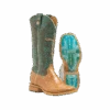 Tin Haul Ladies Someone To Believe In Turquoise Boots 14-021-0007-1442