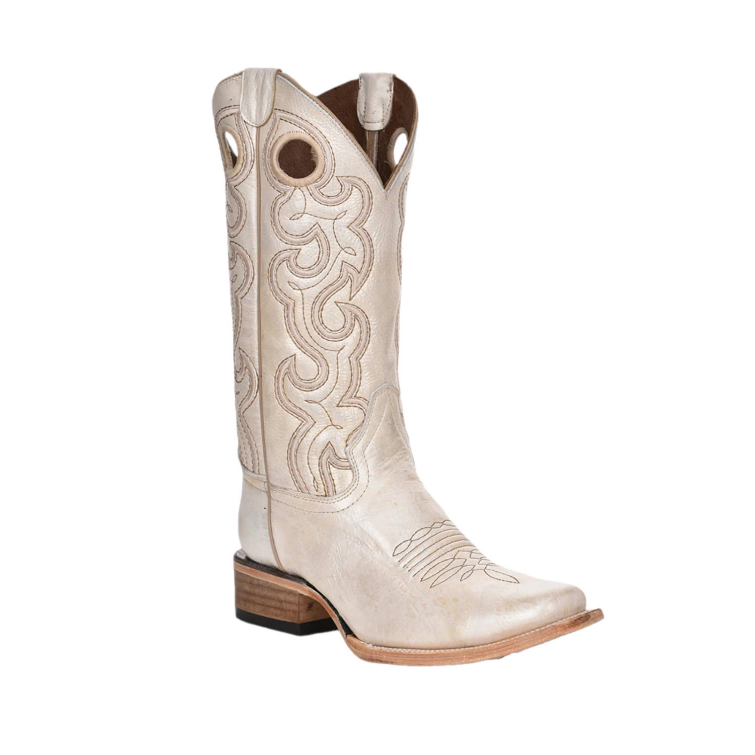 Corral Boots Circle G By Corral® Ladies Pearl Cutout Embroidered Square Toe Western Boots L6007 1 Corral Boots Circle G By Corral® Ladies Pearl Cutout Embroidered Square Toe Western Boots L6007