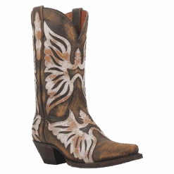 Dan Post® Ladies Ndulgence Snip Toe Brown Leather Boots DP4359