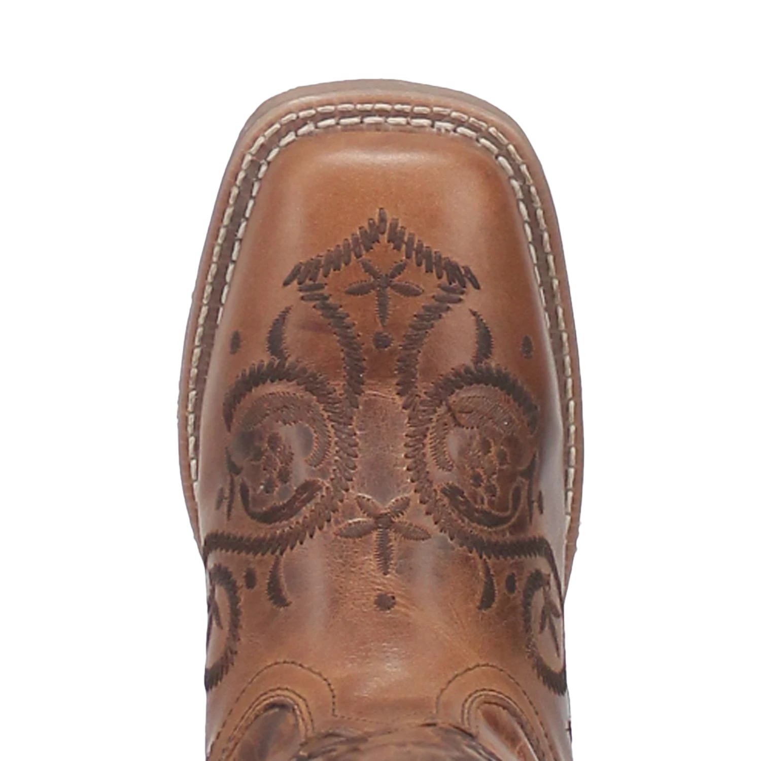 Laredo Ladies Dizzie Brown Square Toe Boots 5863 2 Laredo Ladies Dizzie Brown Square Toe Boots 5863 - Image 2