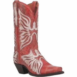 Dan Post® Ladies Ndulgence Red And White Western Boot DP4348-RD