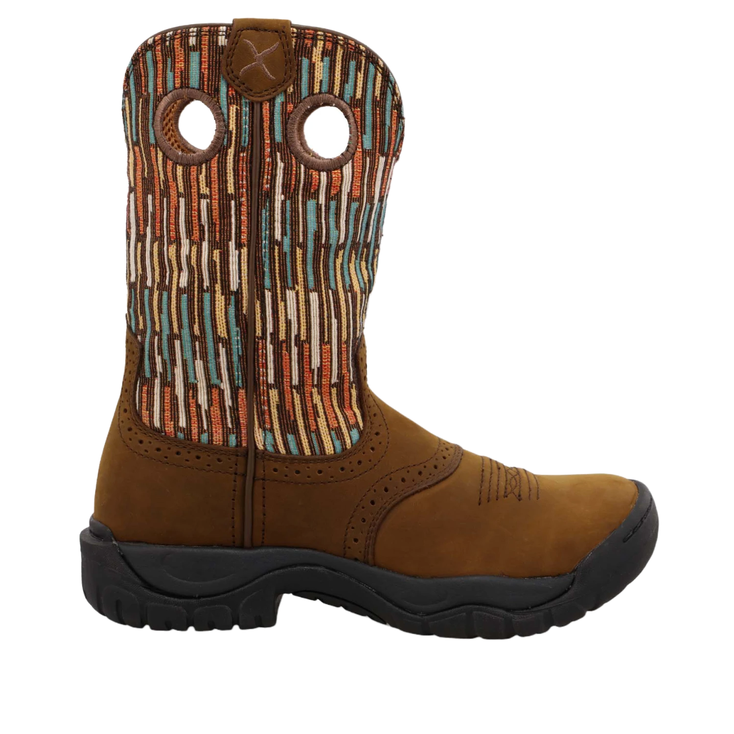 Twisted X® Ladies 9" All Around Multi-Color Brown Work Boots WAB0013 3 Twisted X® Ladies 9" All Around Multi-Color Brown Work Boots WAB0013 - Image 3