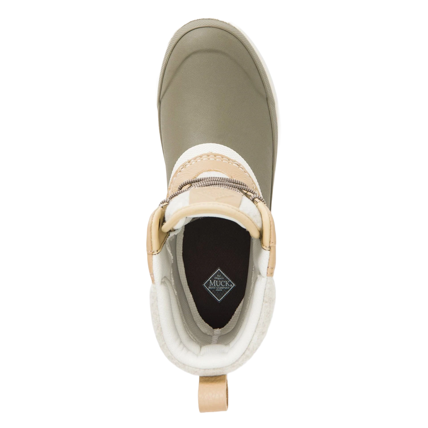 Muck Boot Company Muck Ladies Original Duck Lace Taupe & Walnut Waterproof Boots ODLW-901 3 Muck Boot Company Muck Ladies Original Duck Lace Taupe & Walnut Waterproof Boots ODLW-901 - Image 3