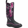 Muck Boot Company Muck Ladies Hale Black & Muddy Girl Camo Waterproof Boots HAW-MSMG
