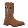 Durango® Maverick™ Ladies 10" Western Rugged Tan Steel Toe Boot DRD0416