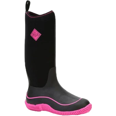 Muck Boot Company Muck Ladies Hale Black & Hot Pink Waterproof Boots HAW-404 1 Muck Boot Company Muck Ladies Hale Black & Hot Pink Waterproof Boots HAW-404