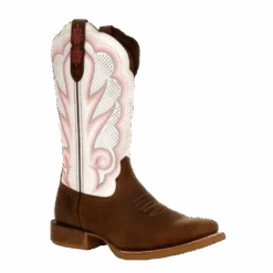 Durango® Ladies Rebel PRO™ Trail Brown & White Western Boot DRD0392
