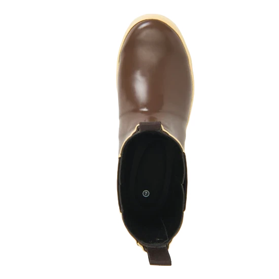 XTRATUF® Ladies Legacy Ankle Deck Brown Rubber Boots LDBW-900 2 XTRATUF® Ladies Legacy Ankle Deck Brown Rubber Boots LDBW-900 - Image 2