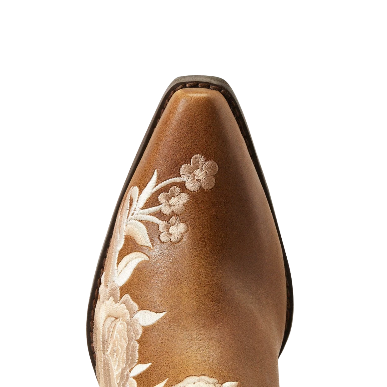 Ariat® Ladies Texan Encore Rose Brown Snip Toe Booties 10040351 2 Ariat® Ladies Texan Encore Rose Brown Snip Toe Booties 10040351 - Image 2