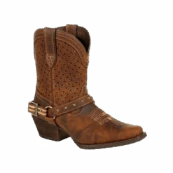 Durango Ladies Crush™ Brown Ventilated Shortie Boot DRD0375