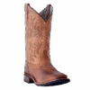 Laredo Ladies Brown Anita Cowgirl Square Toe Boots 5602