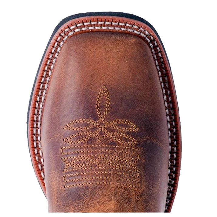 Laredo Ladies Brown Anita Cowgirl Square Toe Boots 5602 2 Laredo Ladies Brown Anita Cowgirl Square Toe Boots 5602 - Image 2