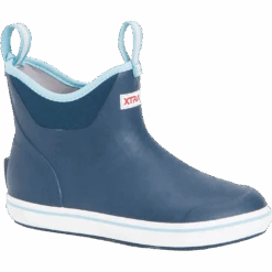 XTRATUF Ladies Navy Ankle Deck Boots XWAB-201