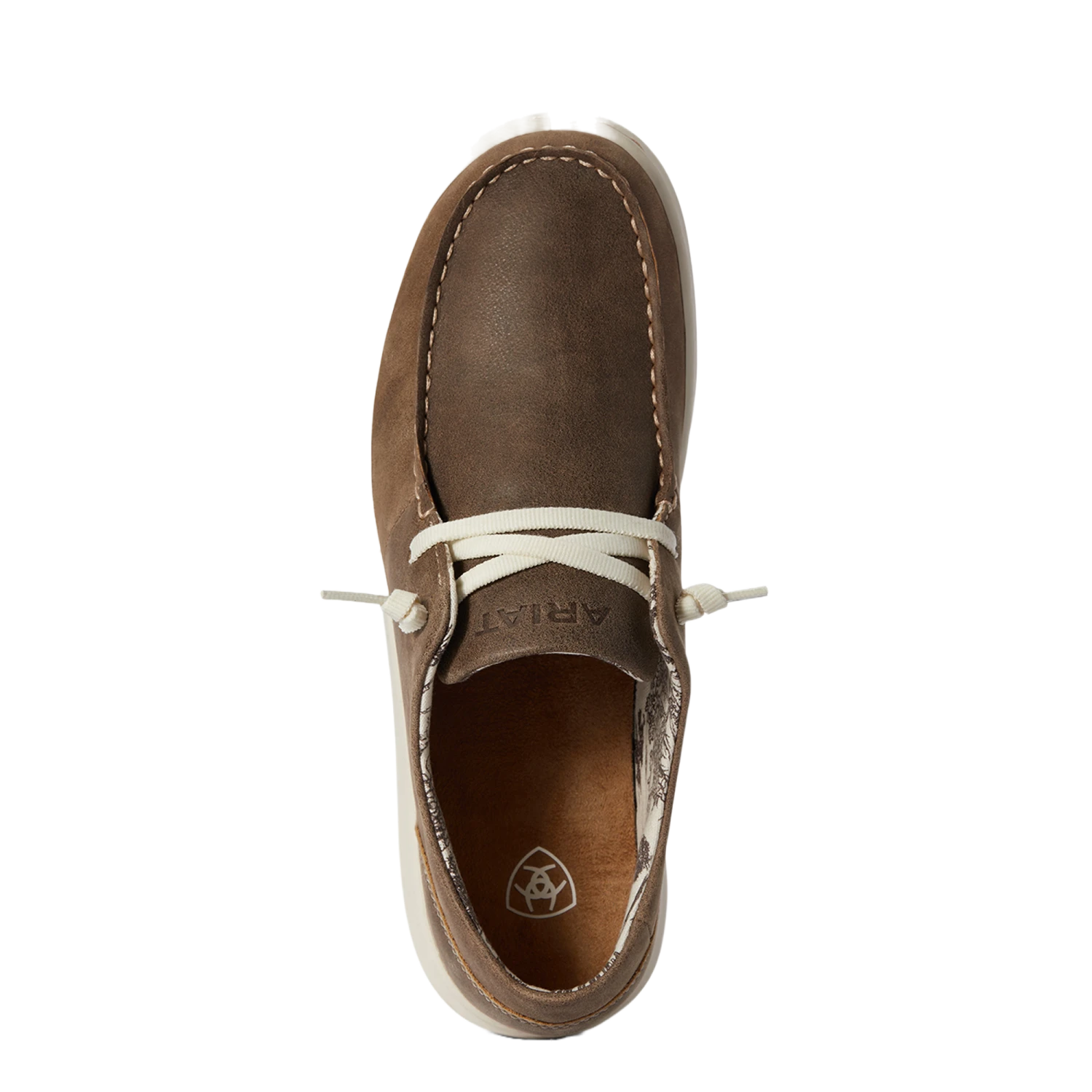 Ariat Ladies Hilo Brown Bomber Lace Up Shoes 10038484 2 Ariat Ladies Hilo Brown Bomber Lace Up Shoes 10038484 - Image 2