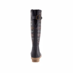 Pendleton® Ladies Diamond Peak Navy Tall Rubber Boots PW2264-410 -True Style Shoes Store PW2264 410b