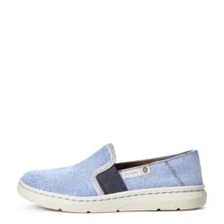 Ariat Ladies Eco Ryder Vintage Denim Shoes 10035872 -True Style Shoes Store S21 WMS ENGL 10035872 side