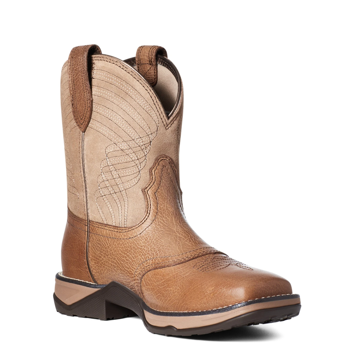 Ariat Ladies Anthem Shortie Tan Western Boots 10035838 4 Ariat Ladies Anthem Shortie Tan Western Boots 10035838 - Image 4