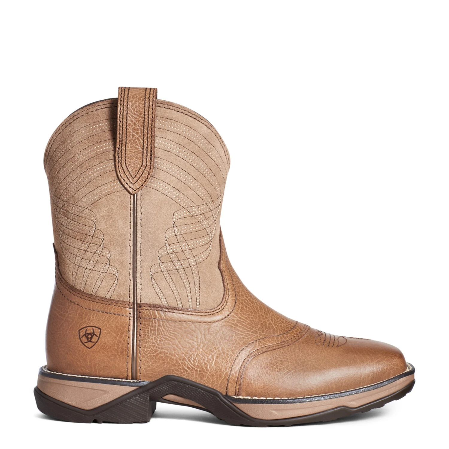 Ariat Ladies Anthem Shortie Tan Western Boots 10035838 3 Ariat Ladies Anthem Shortie Tan Western Boots 10035838 - Image 3