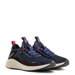 Ariat® Ladies Ignite Eco Navy Casual Sneakers 10038401 11 Ariat® Ladies Ignite Eco Navy Casual Sneakers 10038401 -True Style Shoes Store S22 WMS ENGL 10038401 pair