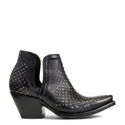 Ariat® Ladies Dixon Brooklyn Black Snip Toe Booties 10038381 8 Ariat® Ladies Dixon Brooklyn Black Snip Toe Booties 10038381 -True Style Shoes Store S22 WMS WEST 10038381 side1321321
