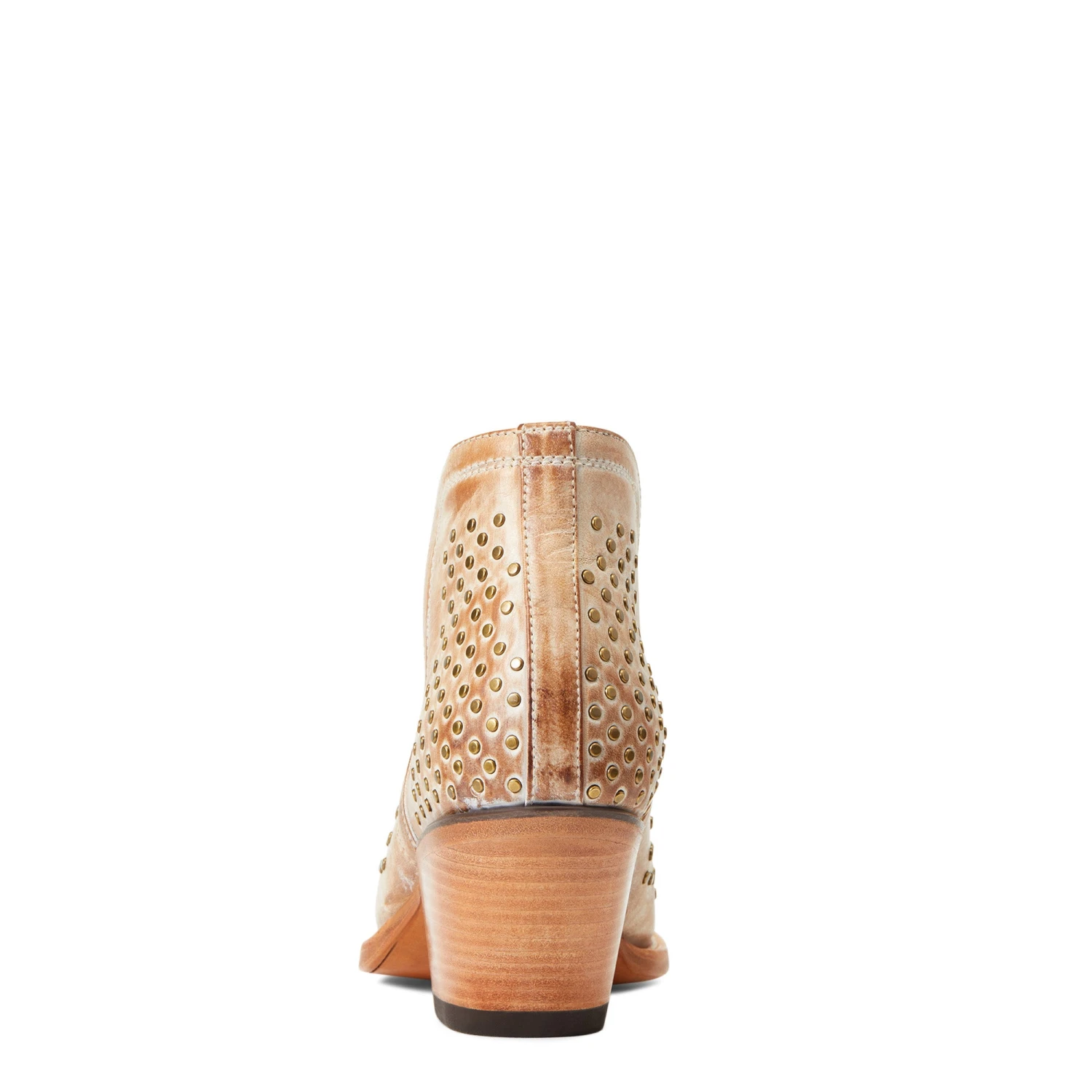 Ariat® Ladies Dixon Studs Old West Tan Snip Toe Booties 10038382 4 Ariat® Ladies Dixon Studs Old West Tan Snip Toe Booties 10038382 - Image 4