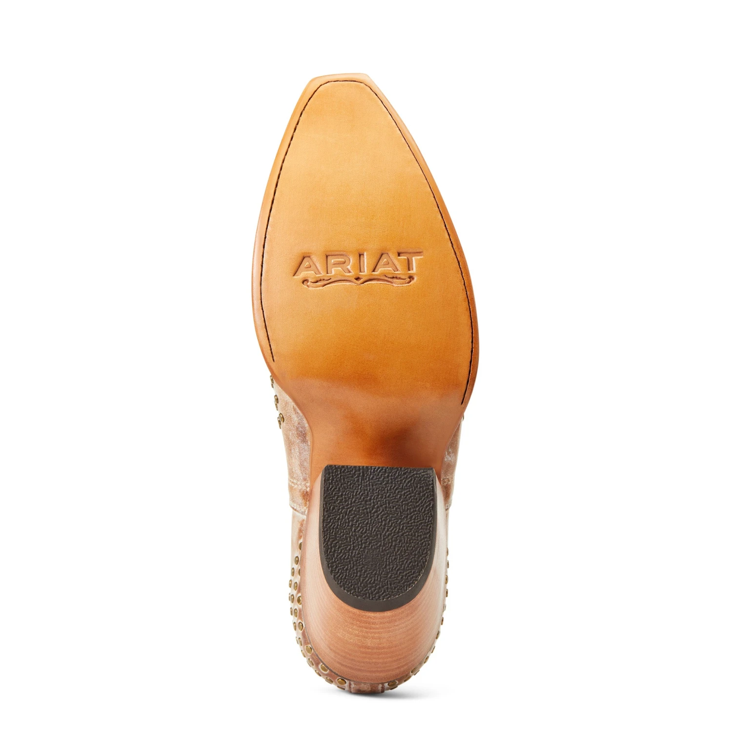 Ariat® Ladies Dixon Studs Old West Tan Snip Toe Booties 10038382 6 Ariat® Ladies Dixon Studs Old West Tan Snip Toe Booties 10038382 - Image 6
