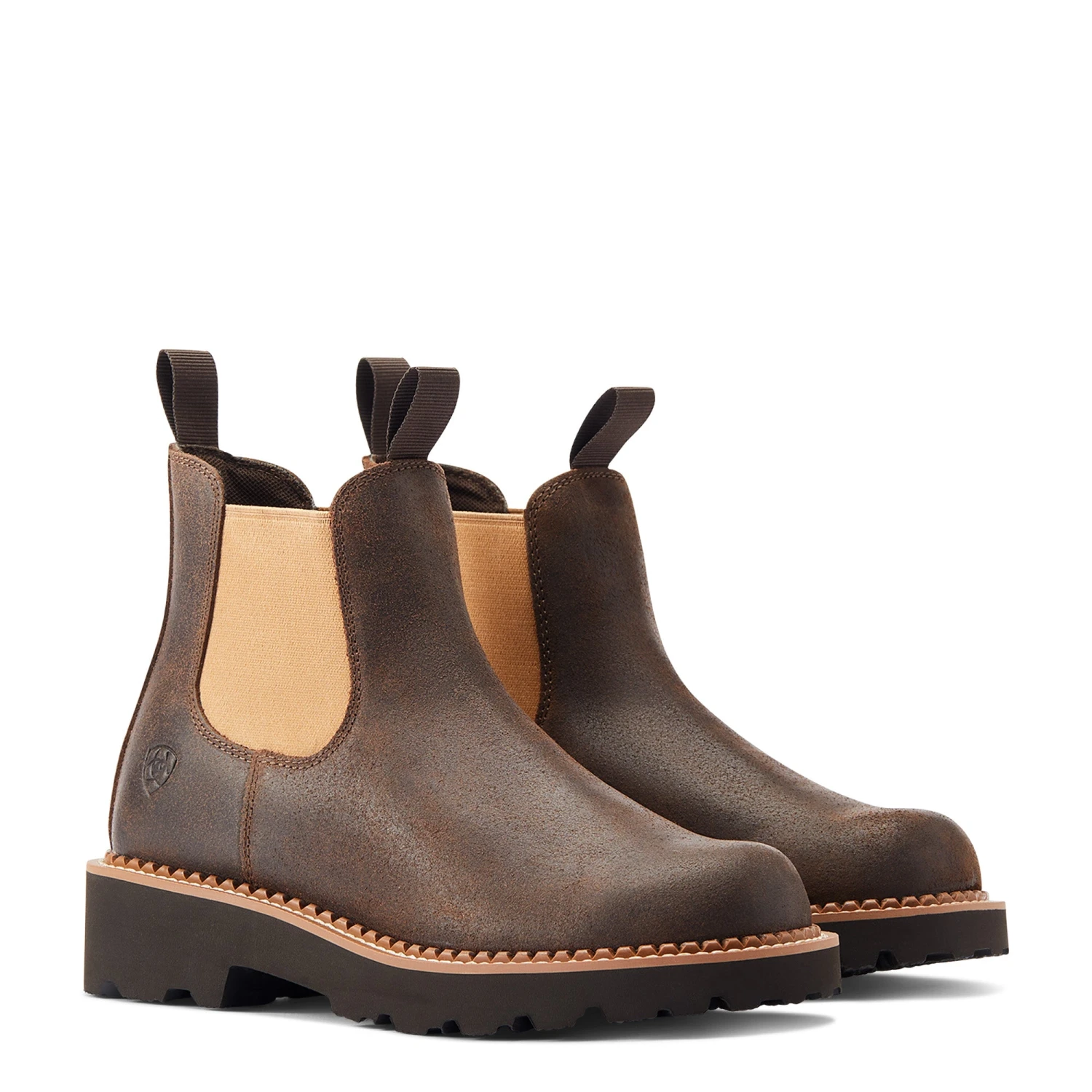 Ariat® Ladies Fatbaby Twin Gore Worn Hickory Western Boots 10044409 3 Ariat® Ladies Fatbaby Twin Gore Worn Hickory Western Boots 10044409 - Image 3