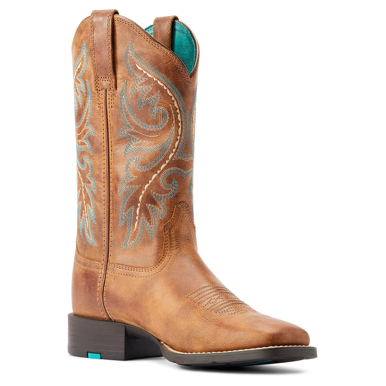 Ariat® Ladies Round Up Back Zip Desert Sand Tan Western Boots 10044432 5 Ariat® Ladies Round Up Back Zip Desert Sand Tan Western Boots 10044432 - Image 5