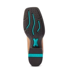 Ariat® Ladies Round Up Back Zip Desert Sand Tan Western Boots 10044432 12 Ariat® Ladies Round Up Back Zip Desert Sand Tan Western Boots 10044432 -True Style Shoes Store S23 WMS WEST 10044432 sole