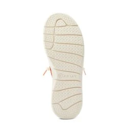 Ariat® Ladies Hilo Aloha Surfing Longhorn Print White Shoes 10044521 -True Style Shoes Store S23 WMS WEST 10044521 sole