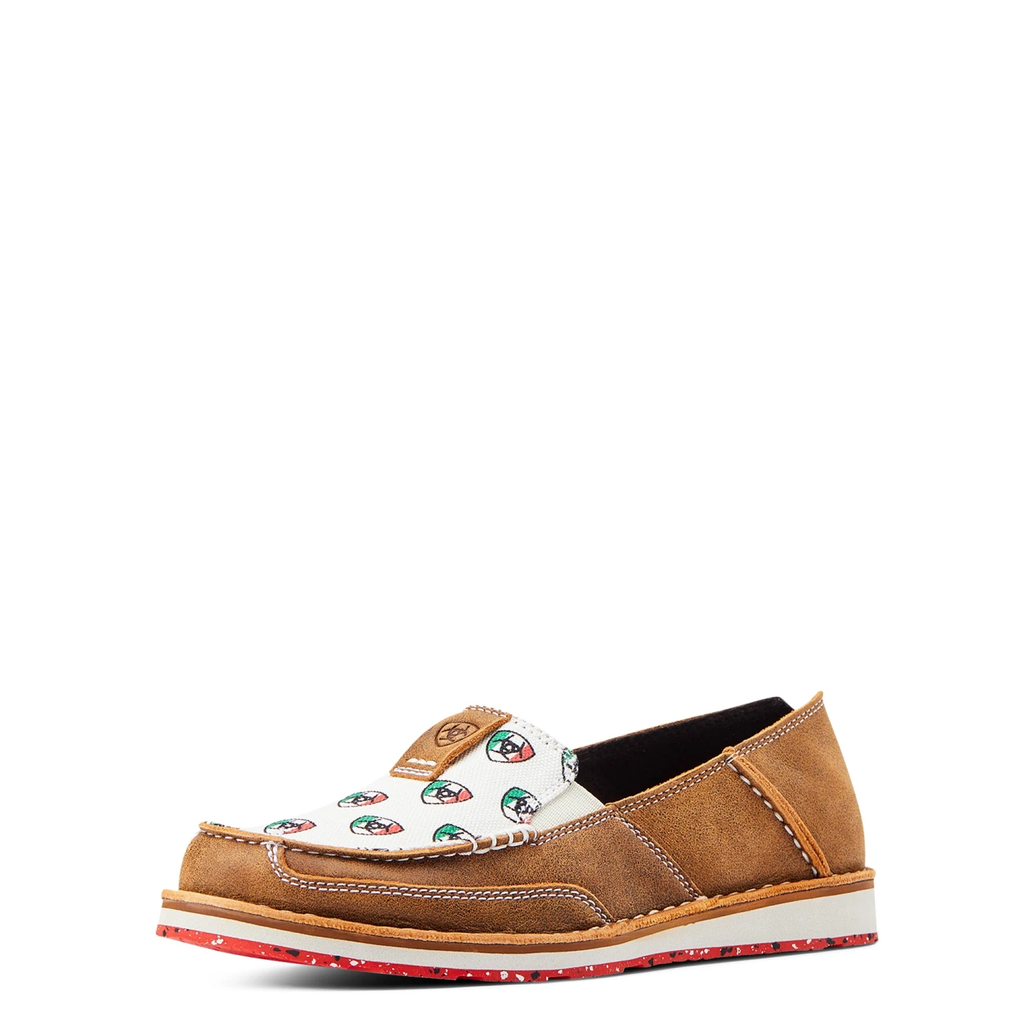 Ariat® Ladies Mexico Graphic Caramel Brown Cruiser Shoe 10044527 4 Ariat® Ladies Mexico Graphic Caramel Brown Cruiser Shoe 10044527 - Image 4