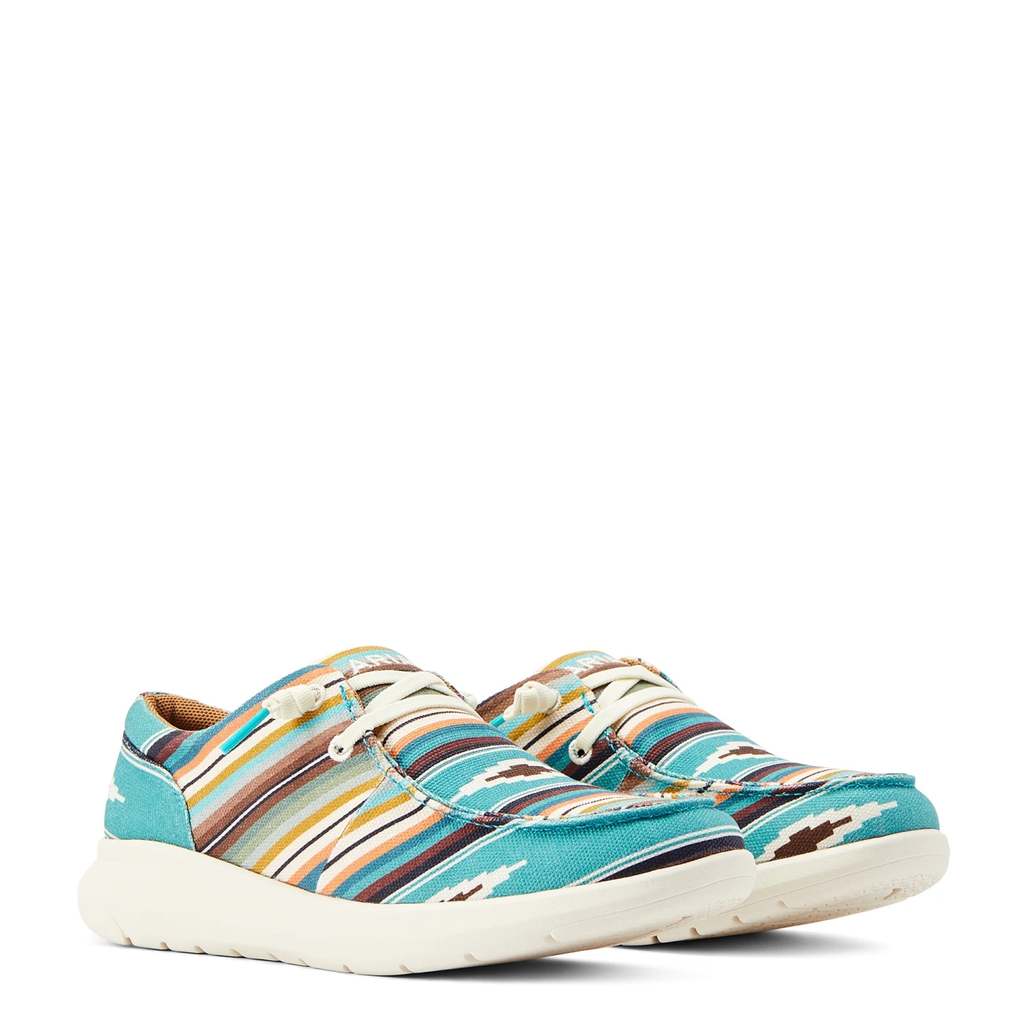 Ariat® Ladies Hilo Turquoise Serape Print Slip On Shoes 10044590 5 Ariat® Ladies Hilo Turquoise Serape Print Slip On Shoes 10044590 - Image 5