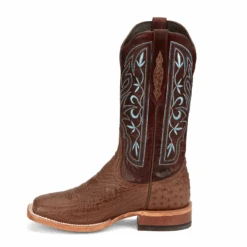 Tony Lama® Ladies Tinrose Brown Leather Western Boots SA6208 -True Style Shoes Store SA6208 3