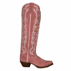 Caborca Silver® Tennessee Whiskey Gamuza Rosa Snip Toe Boots SLMAF056 8 Caborca Silver® Tennessee Whiskey Gamuza Rosa Snip Toe Boots SLMAF056 -True Style Shoes Store SLMAF056 1