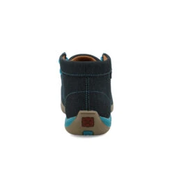 Twisted X Ladies Nano Chukka Dark Teal Driving Moc Shoe WDMNT01 -True Style Shoes Store WDMNT01 06