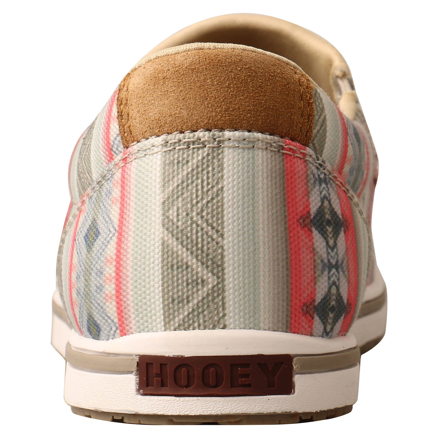 Twisted X Ladies Hooey Loper Pink Aztec Slip-On Shoes WHYC021 3 Twisted X Ladies Hooey Loper Pink Aztec Slip-On Shoes WHYC021 - Image 3
