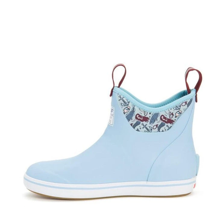 XTRATUF Ladies Salmon Sisters 6" Light Blue Ankle Deck Boots XWAB-2BM 6 XTRATUF Ladies Salmon Sisters 6" Light Blue Ankle Deck Boots XWAB-2BM - Image 6