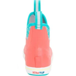 XTRATUF Ladies Coral Ankle Deck Boots XWAB-4CH -True Style Shoes Store XWAB4CH 4 EXTRALARGE