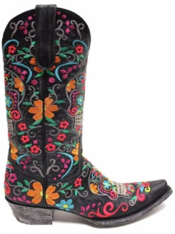Old Gringo Women's Klak Skull Black Multicolor Cowgirl Boot L1300-1 7 Old Gringo Women's Klak Skull Black Multicolor Cowgirl Boot L1300-1 -True Style Shoes Store dd9008 1 dd7292f4 dd10 4259 859d 2a492bb90e9c