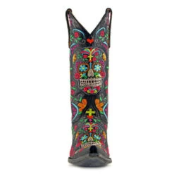 Old Gringo Women's Klak Skull Black Multicolor Cowgirl Boot L1300-1 8 Old Gringo Women's Klak Skull Black Multicolor Cowgirl Boot L1300-1 -True Style Shoes Store dd9008 7 1 a59541bd 76c3 4e0b a4a0 5198baa5883a