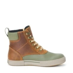 XTRATUF Ladies Cathay Spice Lace Leather Ankle Deck Boots LALW-700 -True Style Shoes Store fbzeth