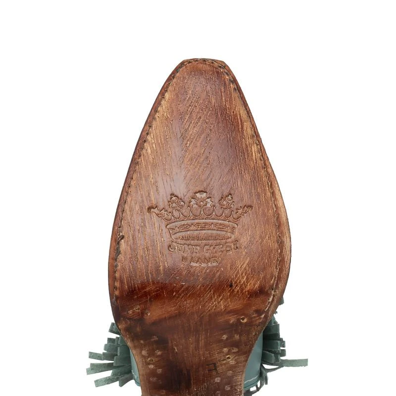 Junk Gypsy By Lane Ladies Kiss Me At Midnight Turquoise Booties JG0066C 3 Junk Gypsy By Lane Ladies Kiss Me At Midnight Turquoise Booties JG0066C - Image 3