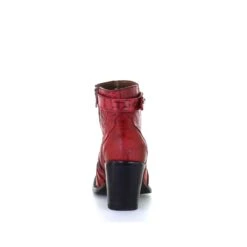 Circle G By Corral Ladies Red Zipper Ankle Boots L5699 9 Circle G By Corral Ladies Red Zipper Ankle Boots L5699 -True Style Shoes Store l5699 alta10